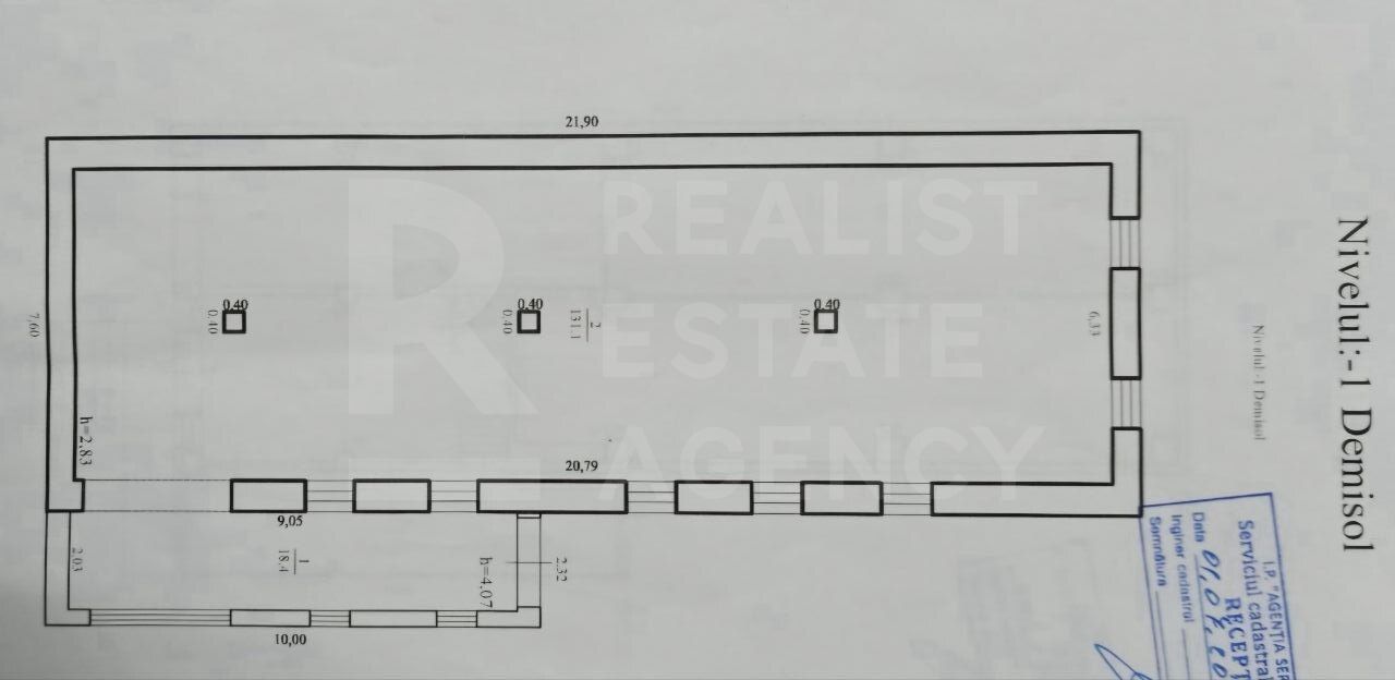 Spre chirie spațiu comercial 131 mp, str. Alexandr Puskin, Bălți. - Poză 4