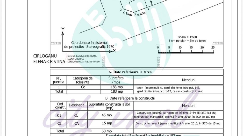 Casa CONSOLIDATA - SITUATA PE COLT - cu o curte libera generoasa - Poză 21