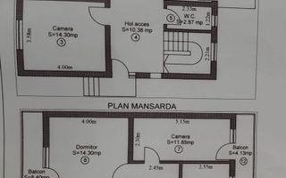 Casă individuală I 120mpu I 5 camere I Curte 300mp I Cristian - Poză 13