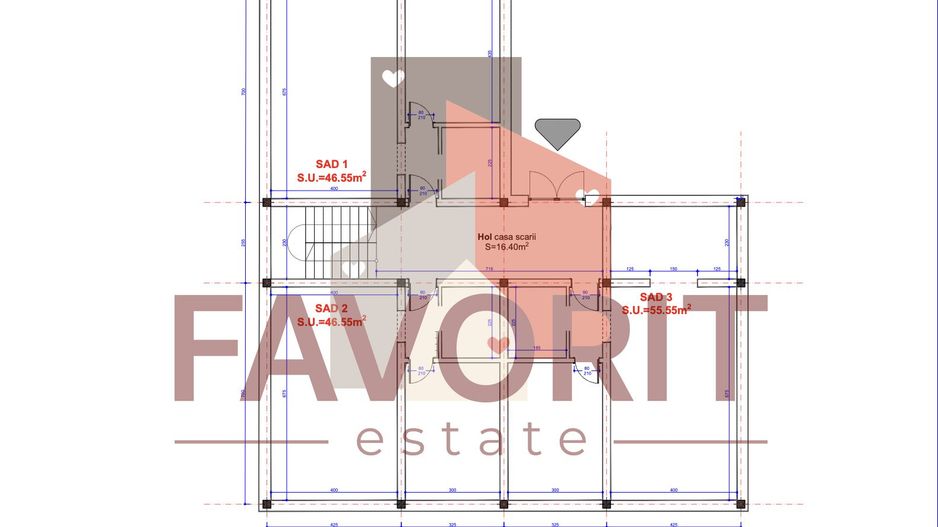 Apartamente de vanzare in Mosnita Noua | Zona Kaufland | Finisaje la alegere - Schiță 8