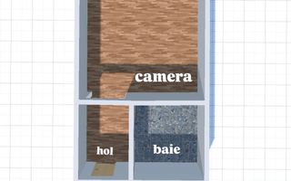 COMISION 0 % | Garsoniera- 12mp | Dacia , Timisoara - Schiță 6