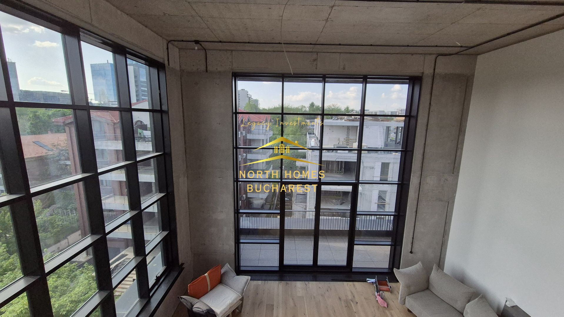 Loft 4 camere, 2 dormitoare si birou, 3 bai, terasa - Zona Floreasca - Poză 14