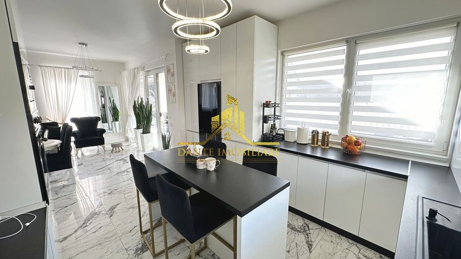 Casa individuala, 5 camere, mobilata lux, utrafinisata, Chinteni - Poză 32