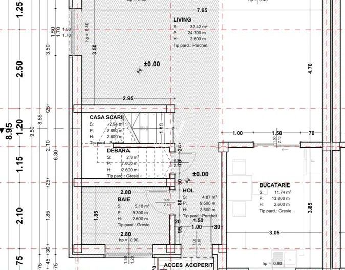 Duplex de vanzare in Selimbar - Schiță 9