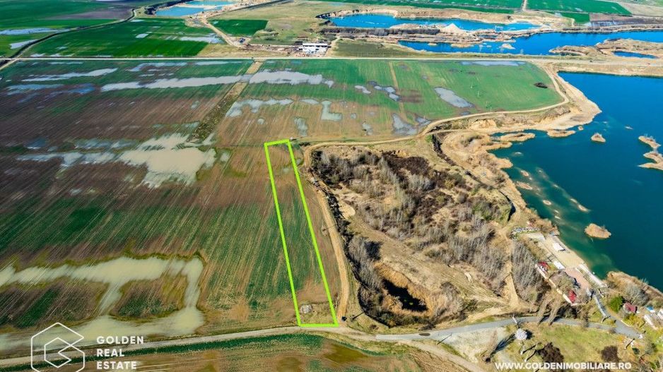 Teren intravilan, 5000 mp, langa lacul Ghioroc - Poză 1