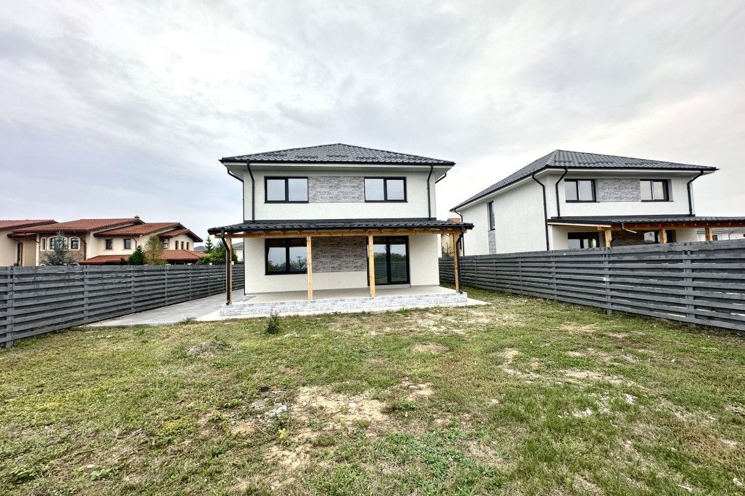 Vilă nouă, P+1E, Corbeanca, lângă Paradisul Verde, comision 0 - Poză 2