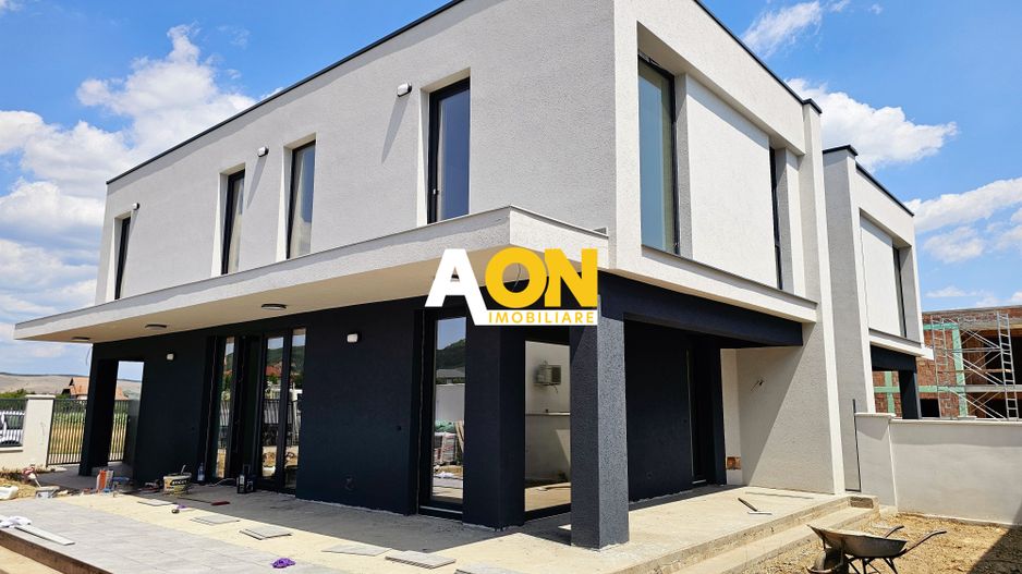 Casa moderna, 4 camere, semifinisata, 386 mp teren, zona Micesti - Poză 1