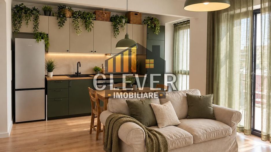Ap 2 camere, mobilat utilat , parcare subterana,  5 min metrou Teclu - Poză 8