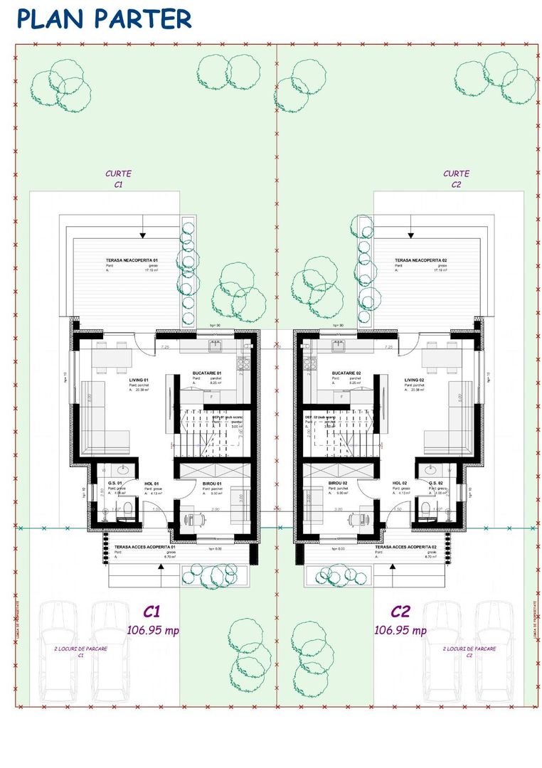 Casa individuala 5 camere - Sacalaz zona Primaverii - Poză 9