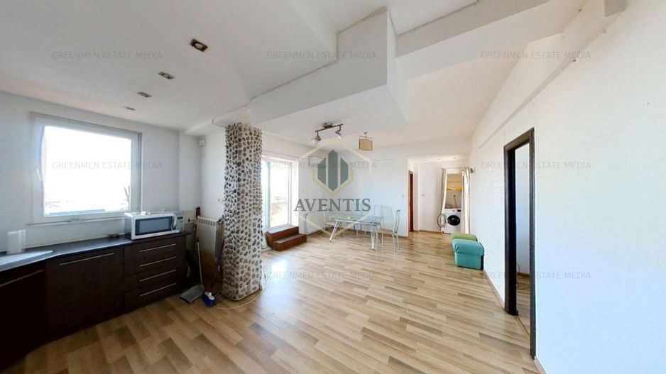 3 camere cu terasa spectaculoasa, vedere catre Universitate si Blvd Bratianu - Poză 4