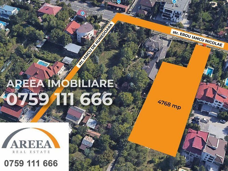 Teren 4768 mp cu deschidere la Erou Iancu Nicolae - Poză 3