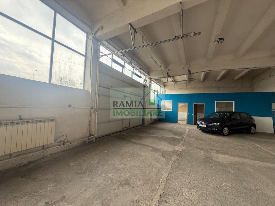 Hală 600 mp de închiriat Stupini Brașov + spațiu birouri - Poză 4