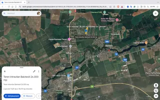 Teren intravilan 26.300 mp Saftica Balotesti - PUZ în lucru - Poză 11