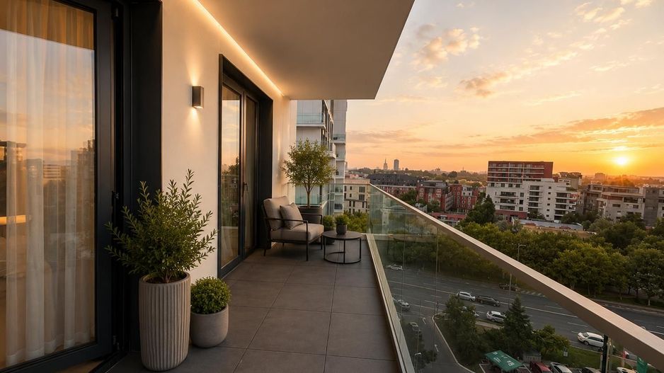 Apartament 3 camere cu terasă și vedere urbană | One Herăstrău Towers - Poză 4