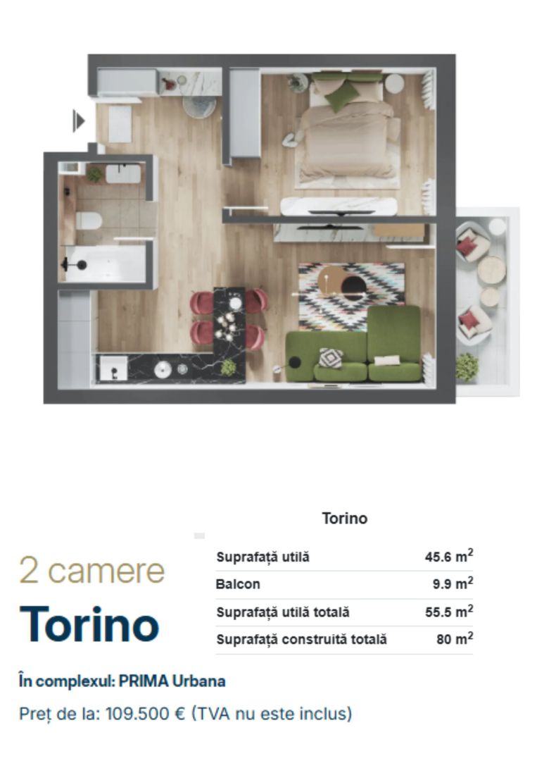 Apartamente de vanzare 2,3,4 camere Prima Urbana, Oradea - Poză 6