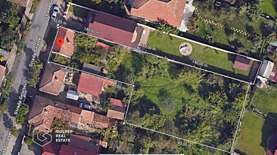 Teren 1370 mp in Parneava, str. Grivitei, comision 0% - Poză 1