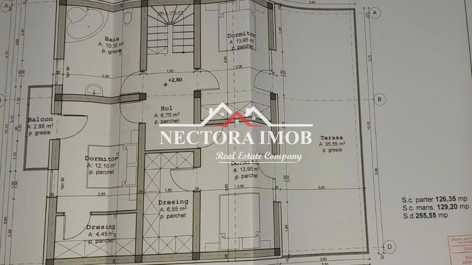 NECTORA IMOB-Casa 4 camere, Livada de Bihor, 710 mp teren, la rosu - Poză 6