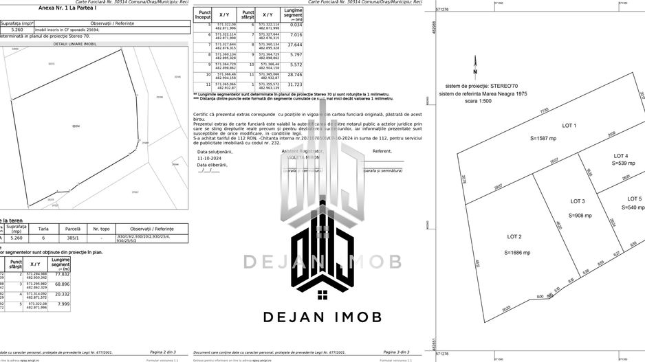 Teren intravilan | 5.260 MP | Reci - Poză 4
