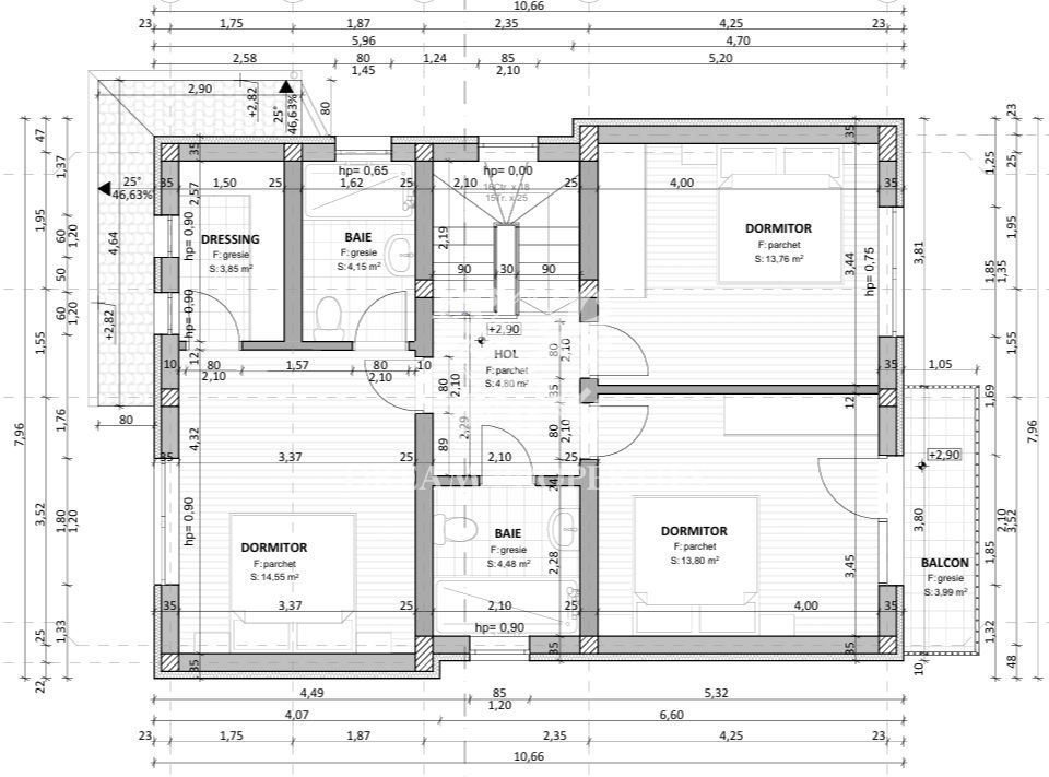 Casa individuala de vanzare, 4 camere, 3 bai, teren 450 mp, Sannicoara - Poză 1