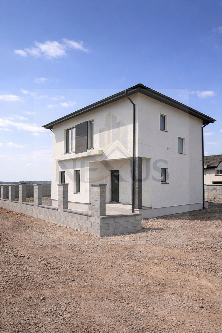 Casă P+1 (finalizare 2026) | 4 cam., 3 băi | 128mp utili | Teren 400mp - Poză 7