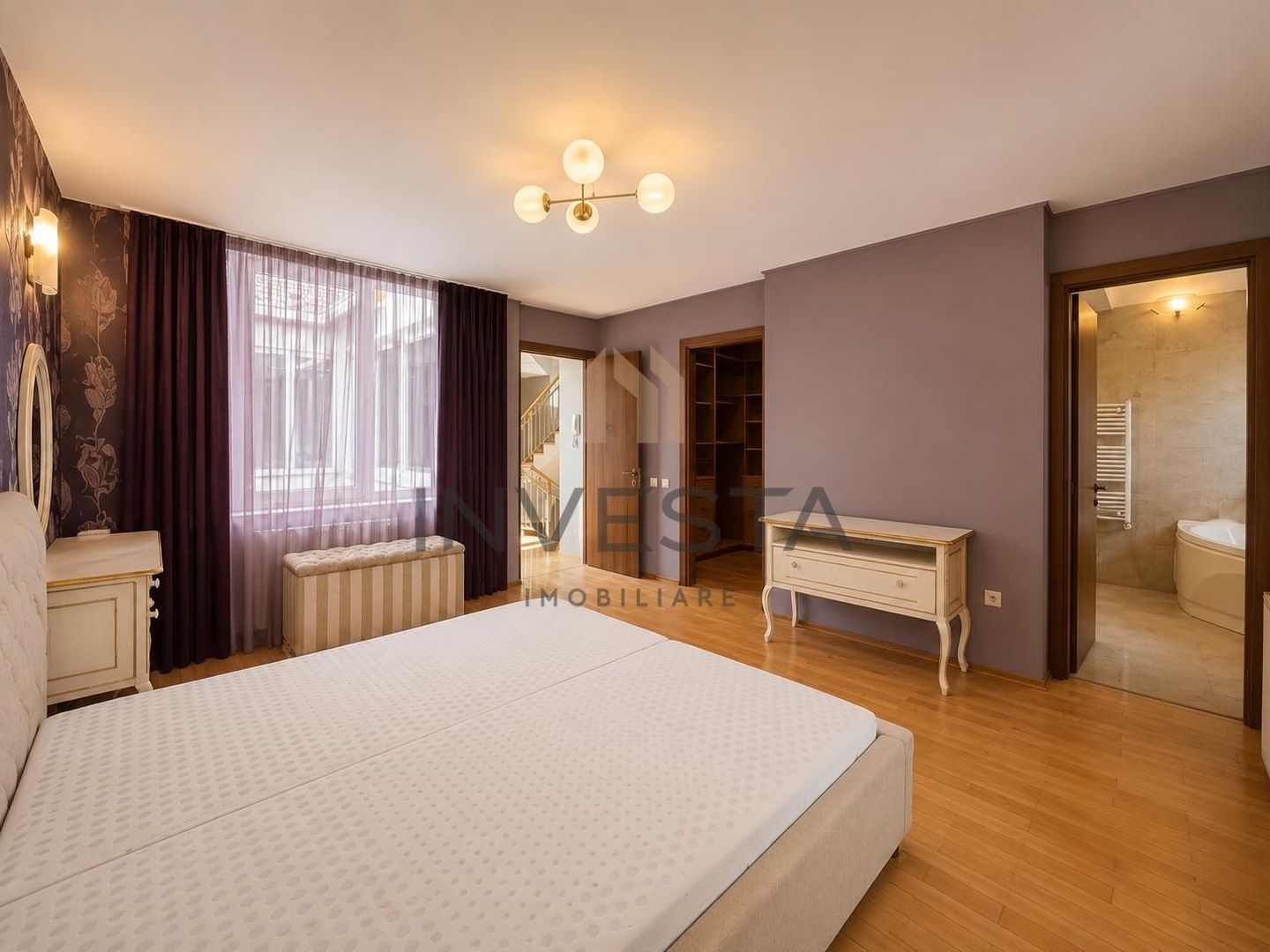 Casa de 360 mp cu sauna si garaj dublu de inchiriat in zona Buna Ziua - Poză 12