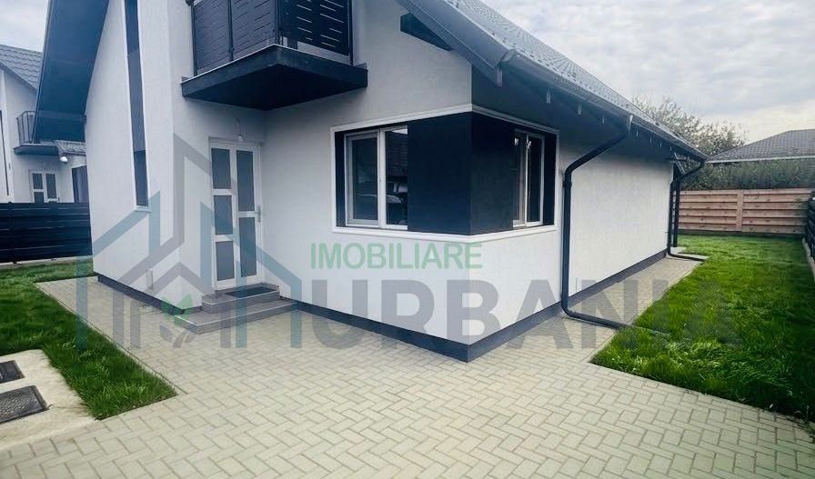 Casă modernă de închiriat în Stejarilor Residence, Lunca Cetățuii, Iași – Curte 400 m², Terasă, Parcare, Mobilată complet - Poză 1