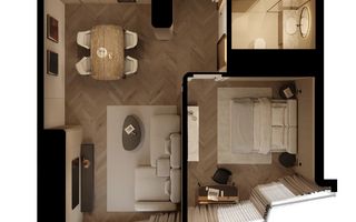 Apartament Premium cu 2 camere, Helios Residence, Bucuresti - Poză 11