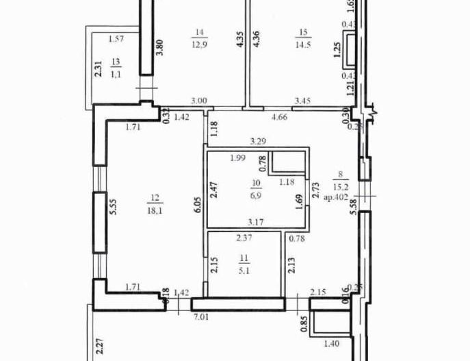 Vânzare, Penthouse 109 mp, 3 camere, strada Europei, Botanica - Poză 5