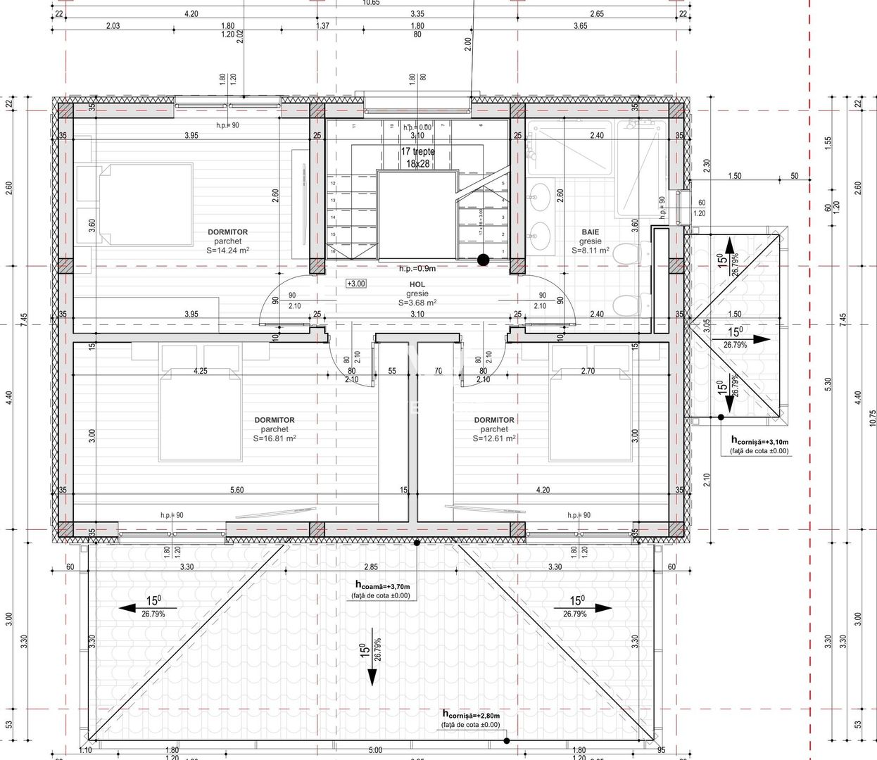 Casa 4 camere, teren 420 mp - NOU - Sibiu, Selimbar - Poză 5