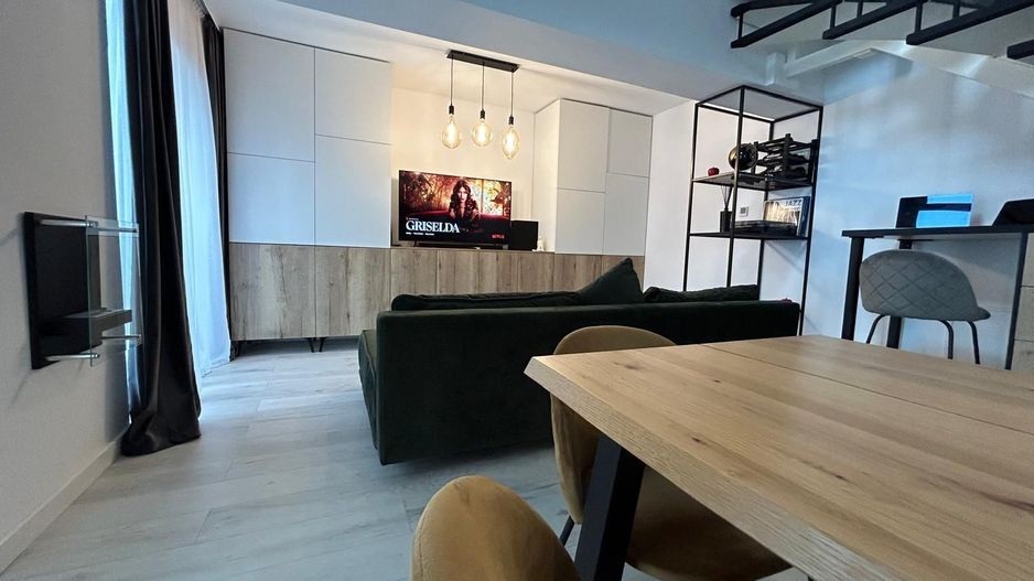 Penthouse cu loft, Belvedere Residence, mobilat complet, vedere panoramică - Poză 6