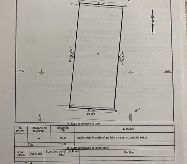 Tunari , teren intravilan, 1500 mp in vecinatatea Cosmopolis - Poză 5