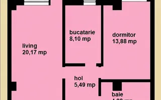 Apartament 2 camere dec.–56,62 mp-97.000euro–Galata / Șos. Voinești - Poză 12