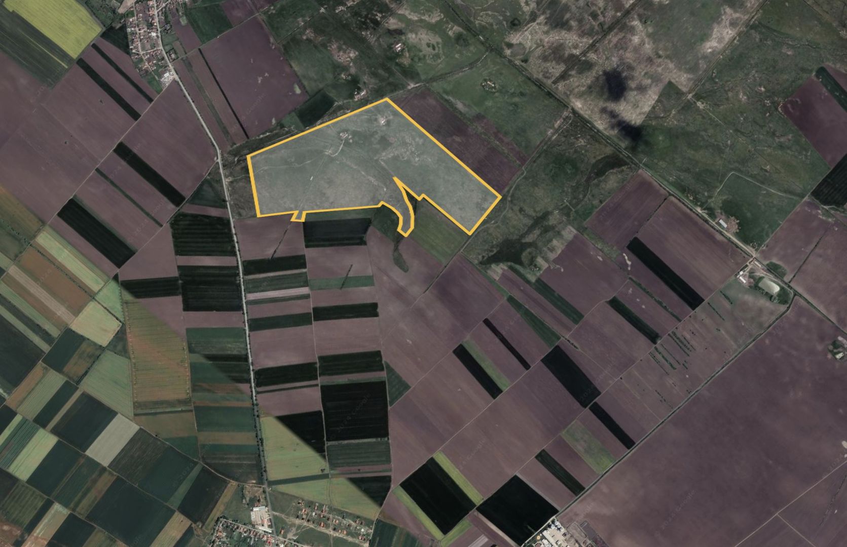 Teren 42 ha pentru parc fotovoltaic – Macea, Arad - Poză 1