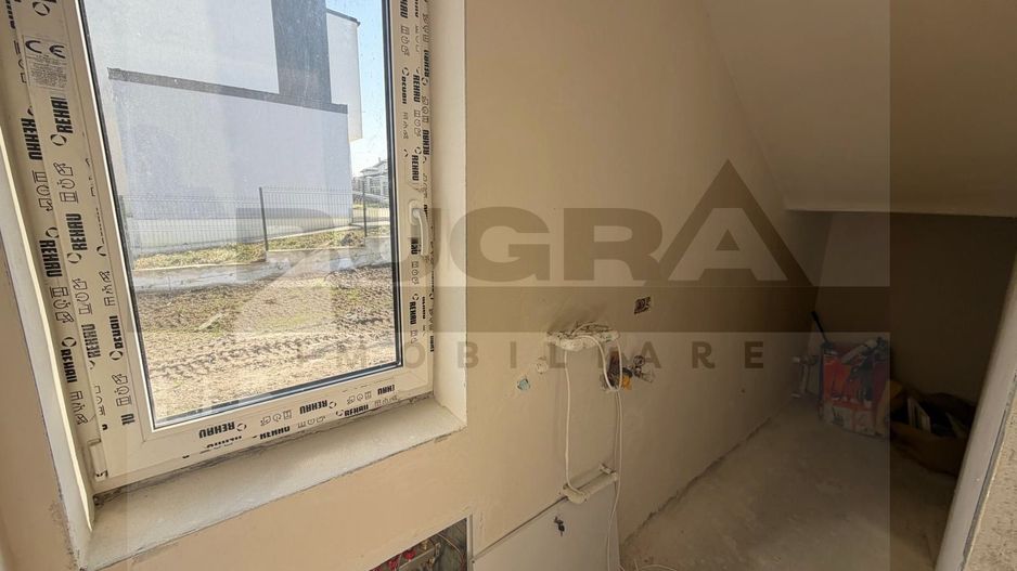 Casa individuala de lux, 119mp, teren 600mp, panoramic, Popesti - Poză 11