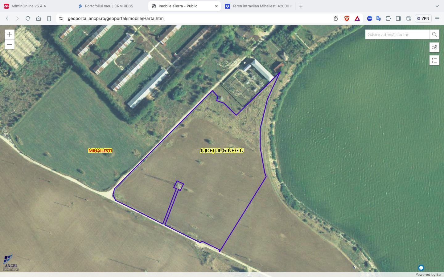 Teren extravilan Mihailesti 15 ha - Poză 8