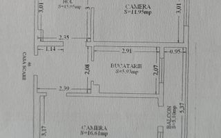 Abator/Gara (COD04)- 3 camere decomandate - Poză 5