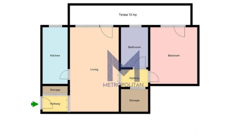 Apartament 2 camere etaj 1, Baciu, zona Regal - Schiță 19