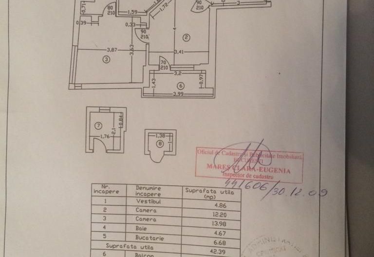 Apartament 2 camere de vanzare - Armeneasca/Mosilor - Poză 10