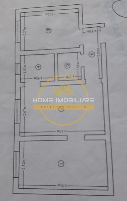Etajul 2/ Apartament 3 camere/   Fara Risc Seismic/Zona Podu Ros! - Poză 6
