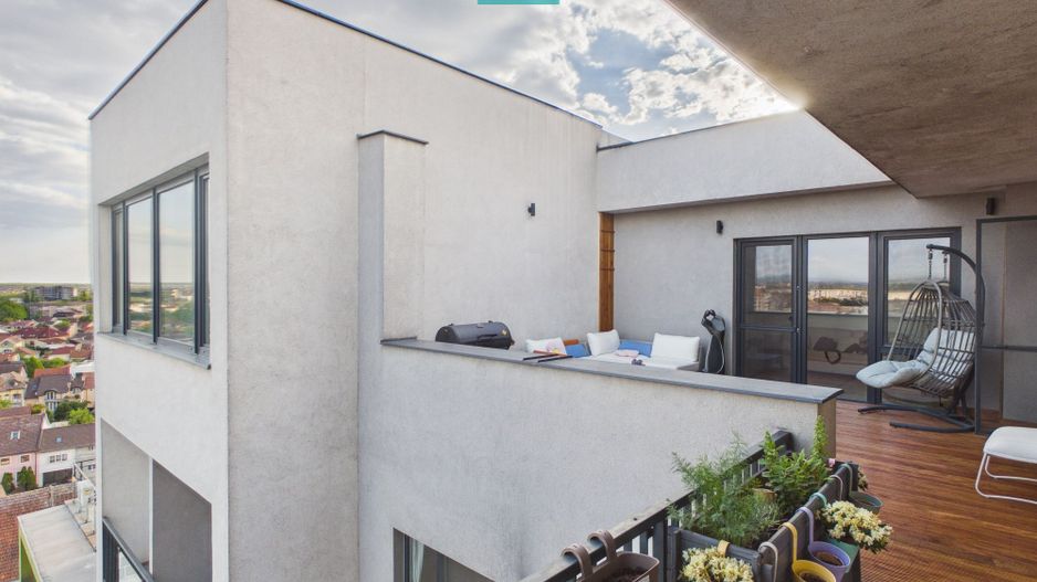 Penthouse exclusivist 3 camere | Terasă 35 mp - Poză 8
