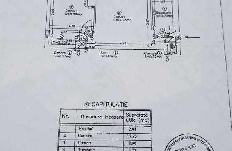 De vanzare Apartament 2 camere Gara de Nord, investitie consolidare - Poză 11