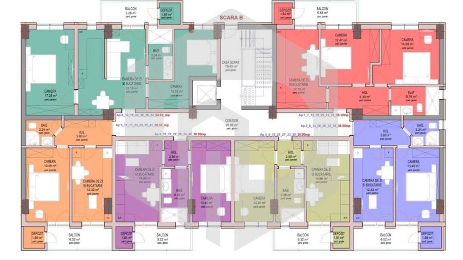 Dezvoltator | Apartament 2 camere | La cheie | Mihai Viteazul - Poză 3