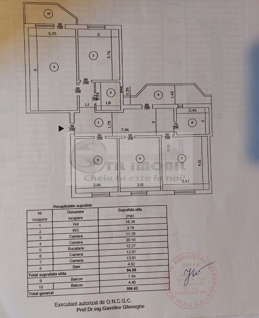 Nicolina, 4 cam decomandat, Etaj 1, 110 mp- 250.000€ - Poză 13