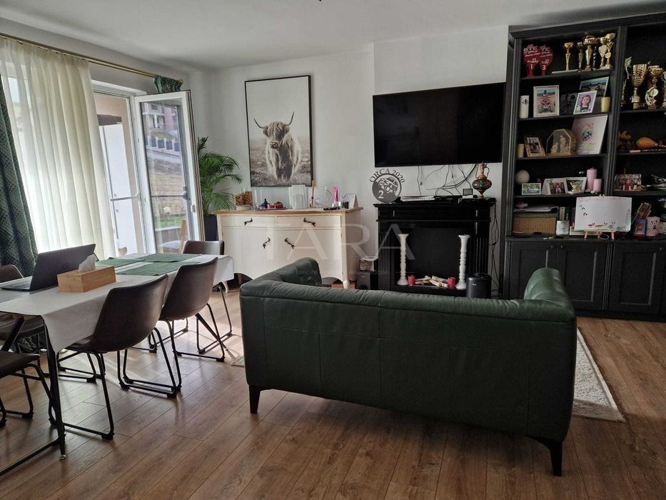Apartament modern cu 3 camere, grădină și 2 parcări – Florești. - Poză 1