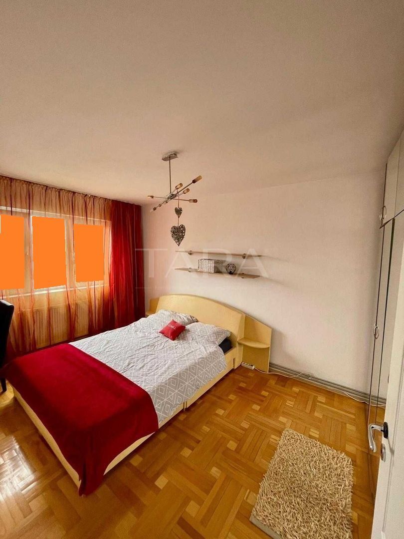 4 camere decomandate , etaj intermediar - Mănăștur – zona Minerva. - Poză 5