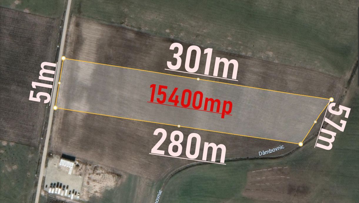 Vanzare Teren Industrial Zona Papillon Albota - Poză 3