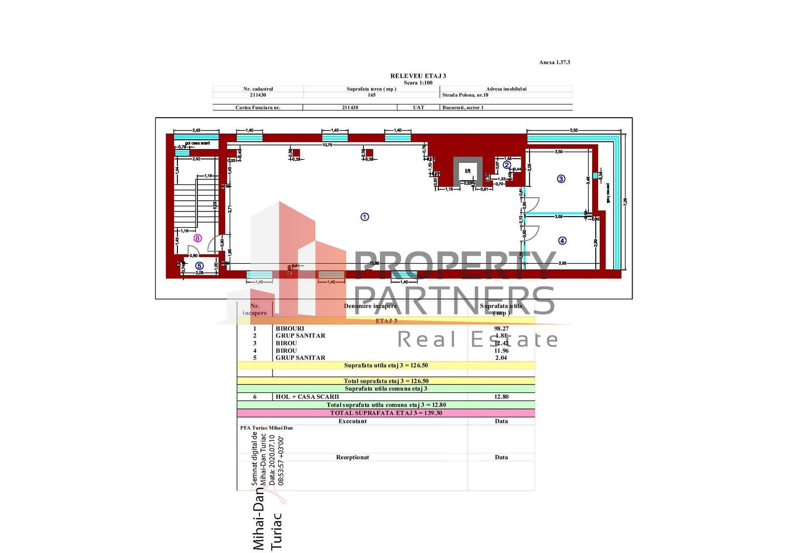Cladire de birouri  Str. Polona - Str. Mihai Eminescu - Schiță 10