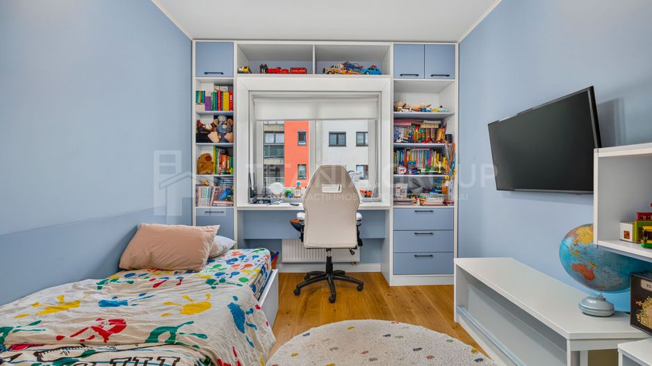 PENTHOUSE SUPERB 4 camere, 100 mp utili, parcare + boxa MAURER Coresi - Poză 11