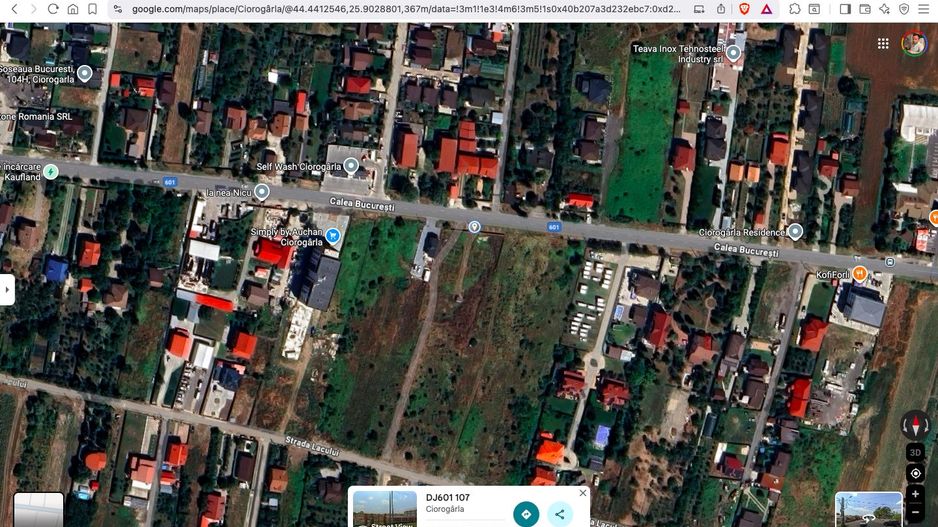 Teren intravilan construibil 7.500 mp Ciorogarla Ilfov - Poză 5