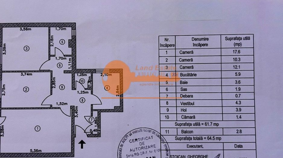 Apartament cu 3 camere zona Tineretului - Poză 6